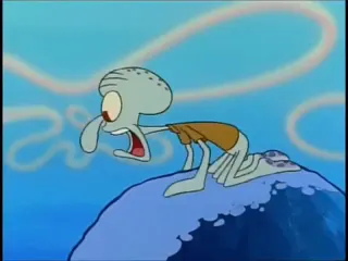 SpongeBob - Where's My Drink? at 00:39 — Squidward