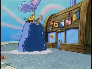SpongeBob - Where's My Drink? at 01:28 — Squidward